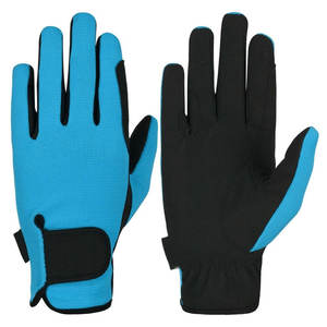 Guantes Profesionales de Equitación 2026 Personalizables de Cuero Sintético para Hombre, Antidesgarro, para Deportes al Aire Libre y Montura - Product Image 3