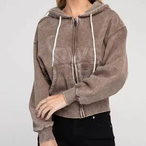 Plus Size Fashion Clothing Acid Wash <b>Hoodies</b> Premium Quality Fashionable <b>Women</b> Acid Wash <b>Hoodies</b> - Product Image 1