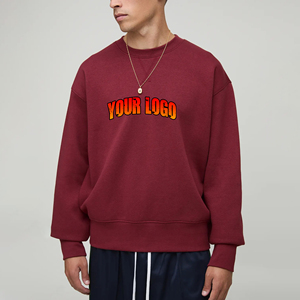 Heavyweight 1005 coton polaire hommes à la mode surdimensionné sweat boxy fit goutte épaule homme bases sweats à capuche et sweat - Product Image 4