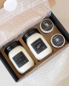 Ensemble cadeau de bougies parfumées d'aromathérapie, bougies en cire de soja naturelle en pot avec plusieurs parfums, bougie pour la décoration de la maison et la relaxation - Product Image 3