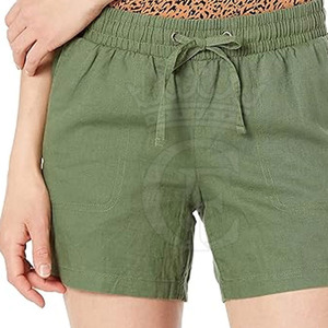 Pantalones cortos informales transpirables para mujer, pantalones cortos de algodón hechos de la mejor calidad para mujer, pantalones cortos de Material duradero para mujer para adultos - Product Image 5