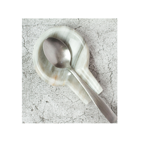 ที่วางช้อนหินอ่อนส้อมที่วางช้อนส้อมเครื่องครัวงานฝีมืออินเดีย - Product Image 6