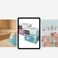 Relevi Air De Parfum Perles Parfumées Gelées Décoratives Effet Rosée pour Petits Espaces, Placards et Zones de Rangement