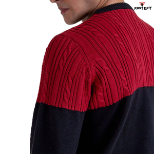 Best Quality Factory Hot Selling Printed Factory Latest Men Fashionable Anti-Wrinkle Knitted Pullover Winter <b>Sweater</b> Front Logo - Product Image 5