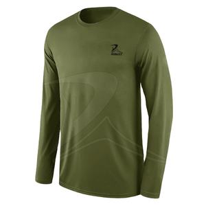 เสื้อยืดแขนสั้นผู้ชาย โพลีเอสเตอร์/คอตตอน ระบายอากาศได้ดี เป็นมิตรกับสิ่งแวดล้อม เหมาะสำหรับเล่นกีฬาและพักผ่อนในฤดูร้อน รับสกรีนโลโก้ ผ้าถักเนื้อนุ่ม - Product Image 1