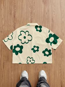 Camiseta Oversize con Estampado Gráfico para Hombre y Mujer, Estilo Urbano, Holgada, de Algodón, Informal, Hip Hop, Venta al Por Mayor - Product Image 2