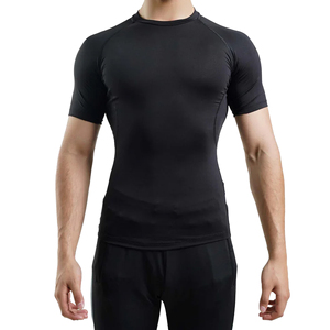 <b>Compression</b> <b>Shirts</b> OEM Custom High Quality <b>Men's</b> MMA Rash Guard Breathable Anti-Bacterial Quick Dry Seamless Long Sleeve T-<b>Shirt</b> - Product Image 1