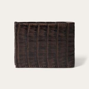 กระเป๋าสตางค์หนังแท้ลายจระเข้สำหรับผู้ชาย ดีไซน์บางเฉียบ - Product Image 3