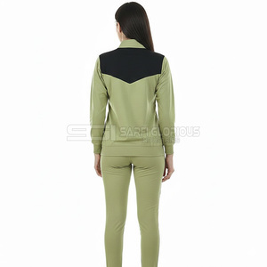 Chándal de Mujer de Moda con Logotipo Personalizado, Tejido Ligero, 100% Algodón - Product Image 3