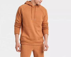 Sudadera informal ajustada para hombre, Sudadera con capucha, sudadera polar de algodón con técnicas bordadas, ropa de abrigo de invierno al por mayor - Product Image 3