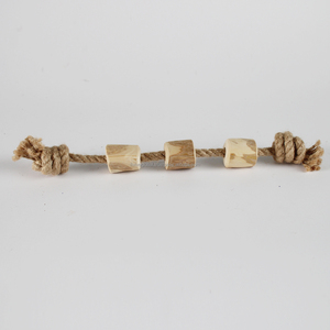 Jouet à mâcher en corde de bois de café pour chien, OEM ODM, fabricant vietnamien, fournisseur en gros, corde à mâcher écologique pour l'entraînement - Product Image 4