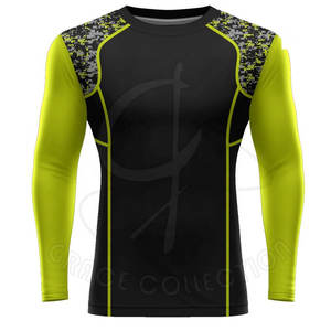 Sports Team Wear Gym Fighting <b>Rash</b> <b>Guards</b> 100% Polyester <b>Women</b> Long Sleeve <b>Rash</b> <b>Guard</b> With Customizable Fabric - Product Image 1