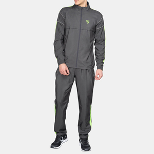 Survêtement de sport d'hiver de haute qualité, respirant, à séchage rapide, coupe-vent, chaud, taille plus, 100% polyester, service OEM pour hommes - Product Image 1