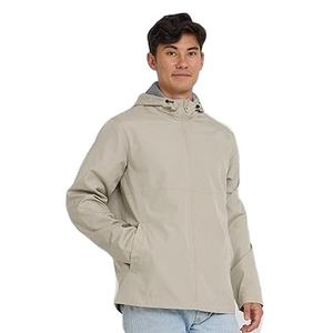 เสื้อแจ็คเก็ตกันลมไนลอนแบบใหม่สำหรับผู้ชาย ระบายอากาศได้ดี ไซส์ใหญ่พิเศษ แจ็คเก็ตโค้ช ไซส์ XS สีพื้น ย้อมสีธรรมดา รุ่น 2026 winbreak - Product Image 5