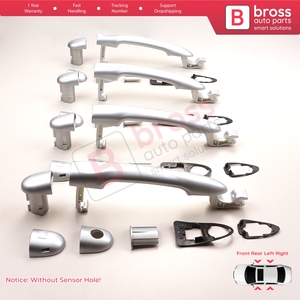 BDP1169-1 4 Piezas Manija de Puerta Exterior Color Cromo 806B02596R Para Fluence Megane 3 Clio 4 Scenic 3 Captur 1 - Product Image 4