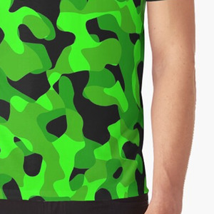 เสื้อนักเล่นเกมลายพรางดิจิทัลผ้านีออนระบายอากาศได้ดีดีไซน์ขอบนีออนผ้าเจอร์ซีย์ออกแบบได้ตามต้องการ - Product Image 6
