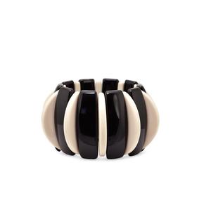 Bracelets en résine vintage Artizon Studio, faits à la main, style simple, bijoux avec motif en spirale - Product Image 1