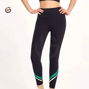 Legging pour femmes sur mesure nouveau style couleur unie élastique taille moyenne fabriqué au Pakistan - Product Image 4