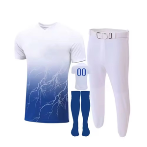 ชุดเบสบอลที่ใส่สบายและระบายอากาศได้ดี ชุดเบสบอลและซอฟต์บอลระดับมืออาชีพ ออกแบบลายพิมพ์แบบซับลิเมชั่นได้ตามต้องการ - Product Image 6