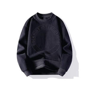 Sudaderas Holgadas de Algodón de Cuello Redondo, Estilo Urbano, Estampadas, de Invierno, de Polar Grueso de Alta Calidad, Personalizadas en Color, para Mujer - Product Image 4