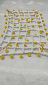 Chadar de mariage pour l'entrée de la mariée, avec des fleurs de jasmin, pour la photographie, chadar indien de mariage, différents modèles de chadar de mariée avec fleurs - Product Image 4