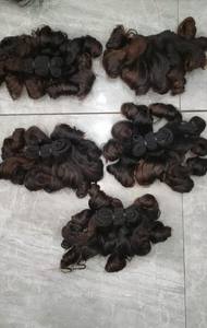 Extension de cheveux bouclés de qualité supérieure pour femme avec cheveux non emmêlés lavables doux au toucher pour le bureau ou le look quotidien pour l'exportation en vrac - Product Image 5