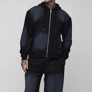 Chándal de moda para hombre con Sudadera con capucha y pantalones cómodos para correr, chándal con logotipo personalizado, tarifa al por mayor - Product Image 6