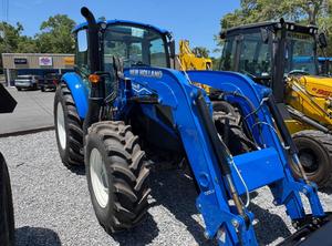 Comprar cargadora de tractor New Hollandd 4X4 T4110 Venta caliente usado de segunda mano/nuevo equipo agrícola maquinaria agrícola tracción a las ruedas 4WD - Product Image 4