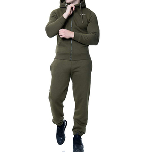 Survêtement de haute qualité à fermeture éclair pour hommes, coupe ajustée/coupe ample, prix avantageux, tissu respirant et réglable, manches longues - Product Image 1