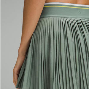 Jupe-short de yoga respirante taille haute pour l'été, pantalon-jupe de sport anti-transparence pour la course, le fitness, la gym et le tennis pour femme - Product Image 4