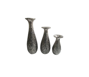 Modern <b>Unique</b> Design Table Top Aluminium Flower <b>Vase</b> Handmade Customized Shape & Color - Product Image 5