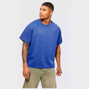 Alta calidad 100% algodón orgánico niños superventas camiseta de talla grande Color personalizado Cool Felling Loose Fit camisetas para hombres 2025 - Product Image 1