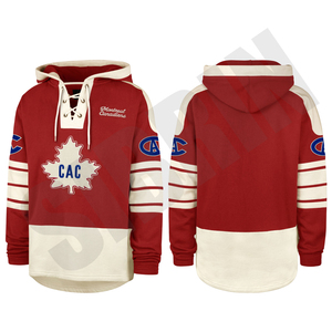 Sibrin Premium, Sudadera con Capucha Estampada de Toronto, 100% Poliéster, Logotipo Personalizado, Servicio OEM, Secado Rápido, Sudadera de Hockey sobre Hielo - Product Image 1