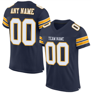 Camiseta de fútbol americano personalizada, negra y verde, con cuello en V, manga corta, malla transpirable, estampado sublimado, nombre del equipo, cualquier nombre 00 - Product Image 4