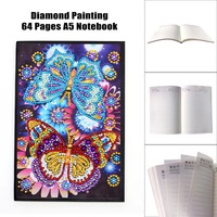 Carnet de notes en cuir pour adultes R-NB004-039 personnalisé Carnet de peinture diamant fait main