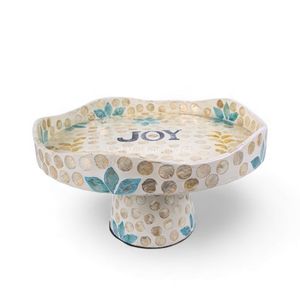 Soporte para Comida de Nácar, Artesanía Hecha a Mano para Exhibición de Alimentos y Vajilla de Servir, Procedente de Vietnam - Product Image 1