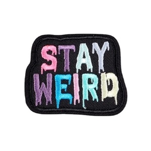 แผ่นแปะปักโลโก้ออกแบบได้ตามต้องการสำหรับเสื้อผ้าและหมวกทรงสี่เหลี่ยมผืนผ้า - Product Image 3