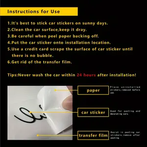 Autocollant miroir miniature personnalisable pour chat, accessoire de voiture mignon, logo, garantie 1 an - Product Image 6