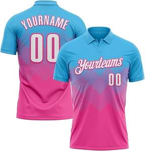 2025 Polo Unisex personalizado Polo de golf de algodón transpirable al por mayor para marcas de moda compradores corporativos de etiqueta privada - Product Image 3