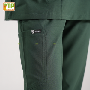 ชุดเครื่องแบบโรงพยาบาลดีไซน์โพลีสแปนเด็กซ์ชุดเครื่องแบบพยาบาลจากเวียดนาม - Product Image 6