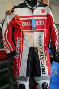 Combinaisons de course personnalisées en cuir pour moto, vêtements avec protection CE - Product Image 2