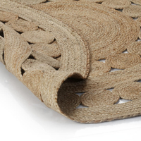 Ensembles de tapis de salon modernes, design abstrait minimaliste, forme originale, en jute, adaptés aux animaux domestiques, rembourrés, résistants aux taches, pour la maison
