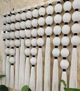 Tapiz de macramé grande para colgar en la pared, decoración del hogar, artículos para el hogar tejidos con cuerda de algodón, en oferta. - Product Image 4