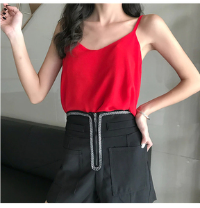 Mejor venta transpirable estiramiento chaleco sin mangas verano gimnasio womenTank Top - Product Image 5