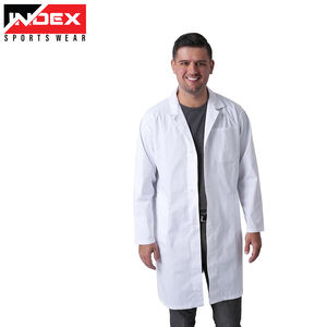Gran oferta, Blanca Unisex bata de laboratorio de alta calidad, los mejores uniformes de laboratorio para hospitales médicos, bata de enfermera y médico para laboratorios - Product Image 6