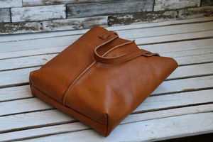 Bolso de mano personalizado de fabricante al por mayor para mujer bolso de compras informal de cuero estilo vintage - Product Image 4