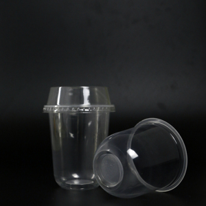 QUANG QUAN Wholesale Disposable Transparent U Shape PP <b>Plastic</b> <b>Cups</b> 95mm Single Wall <b>Cups</b> for Iced Tea & Coffee - Product Image 3