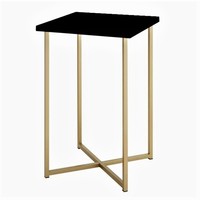 Table d'appoint de luxe moderne sur mesure en marbre blanc et fer doré, qualité supérieure, pour salon, réglable, table basse gigogne pour la maison