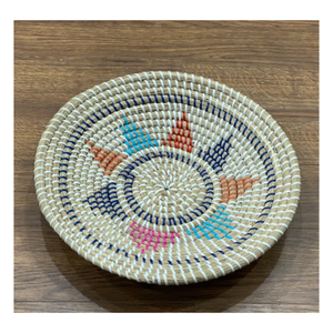 Placa tejida de algas marinas naturales, bandeja de posavasos multiusos, decoración del hogar, proveedor de Vietnam - Product Image 6