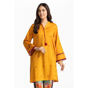 Camisa Jacquard con Adornos y Pantalón Estampado IUSTTS-314 con Decoración Bordada - Product Image 4